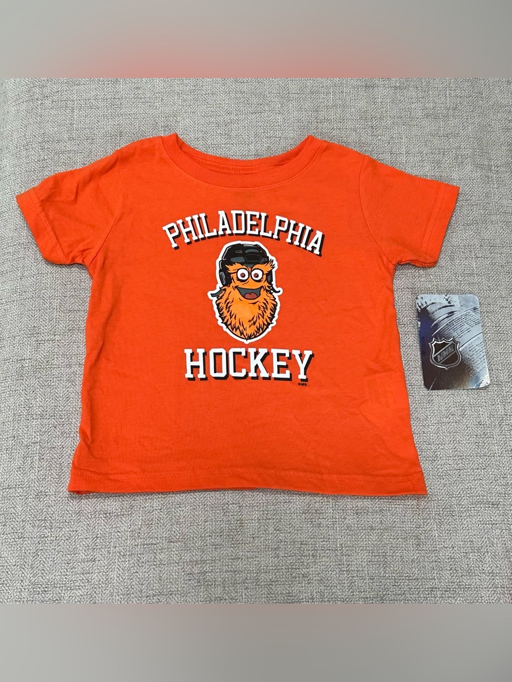 Philadelphia Hockey Kids' Orange Graphic Tee
